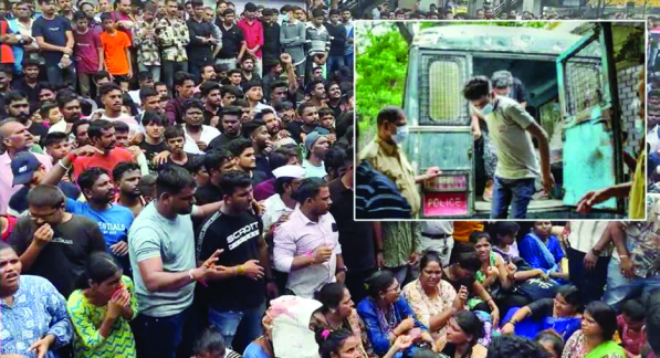 बदलापूरमध्ये दोन चिमुकल्या मुलींवर लैंगिक अत्याचार, लोकांचा प्रचंड उद्रेक