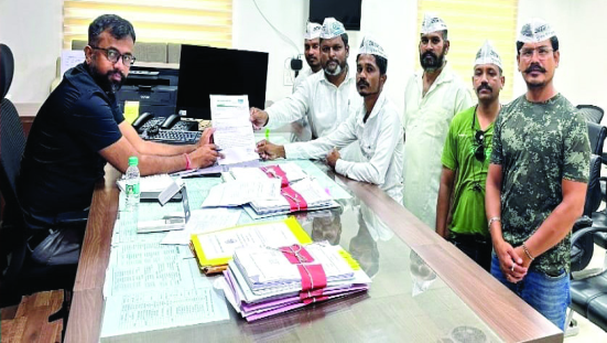 वर्धा जिल्हा ओला दुष्काळग्रस्त घोषित करा : आप ची मुख्यमंत्र्यांना मागणी