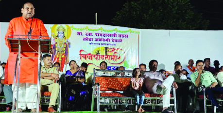 देवळी शहराचा विकास करावयाचा असेल तर सकारात्मक विचार घेऊन पुढे जायला हवे- माजी खा. रामदास तडस