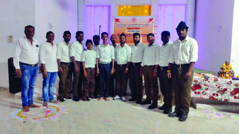 संघ शताब्दी वर्षानिमित्त श्री विजय दशमी उत्सव कार्यक्रम मोठ्या थाटात साजरा